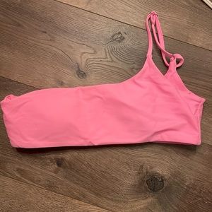 one strap padded bathing suit